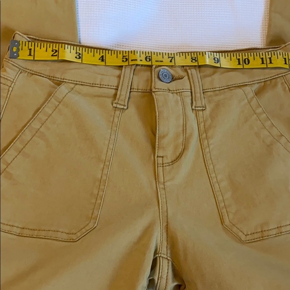 Mudd skinny fit size 3 FLX stretch color mustard - Picture 10 of 12